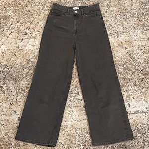 H&M Black Wide Leg Jeans | Size 06